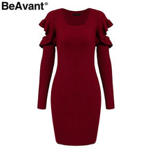 Load image into Gallery viewer, knitted casual dress