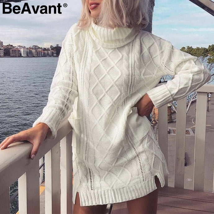 knitted casual dress