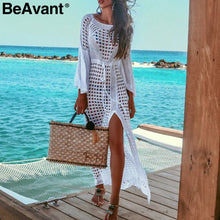 Load image into Gallery viewer, knitted beach dress