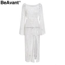 Load image into Gallery viewer, knitted beach dress